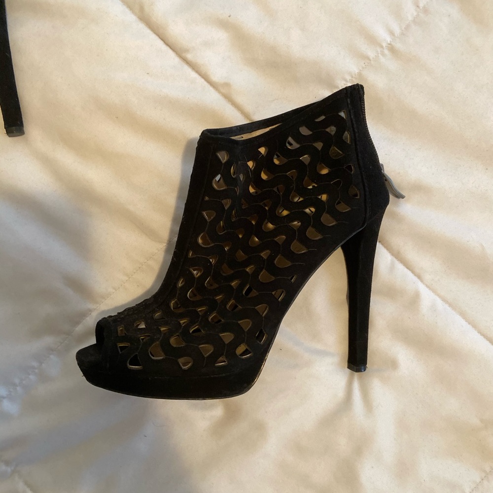 BCBG Cage Bootie